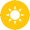 Avoiding sun icon