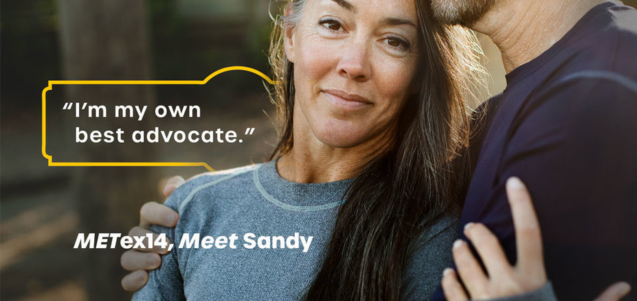 “I’m my own best advocate” – METex14, Meet Sandy